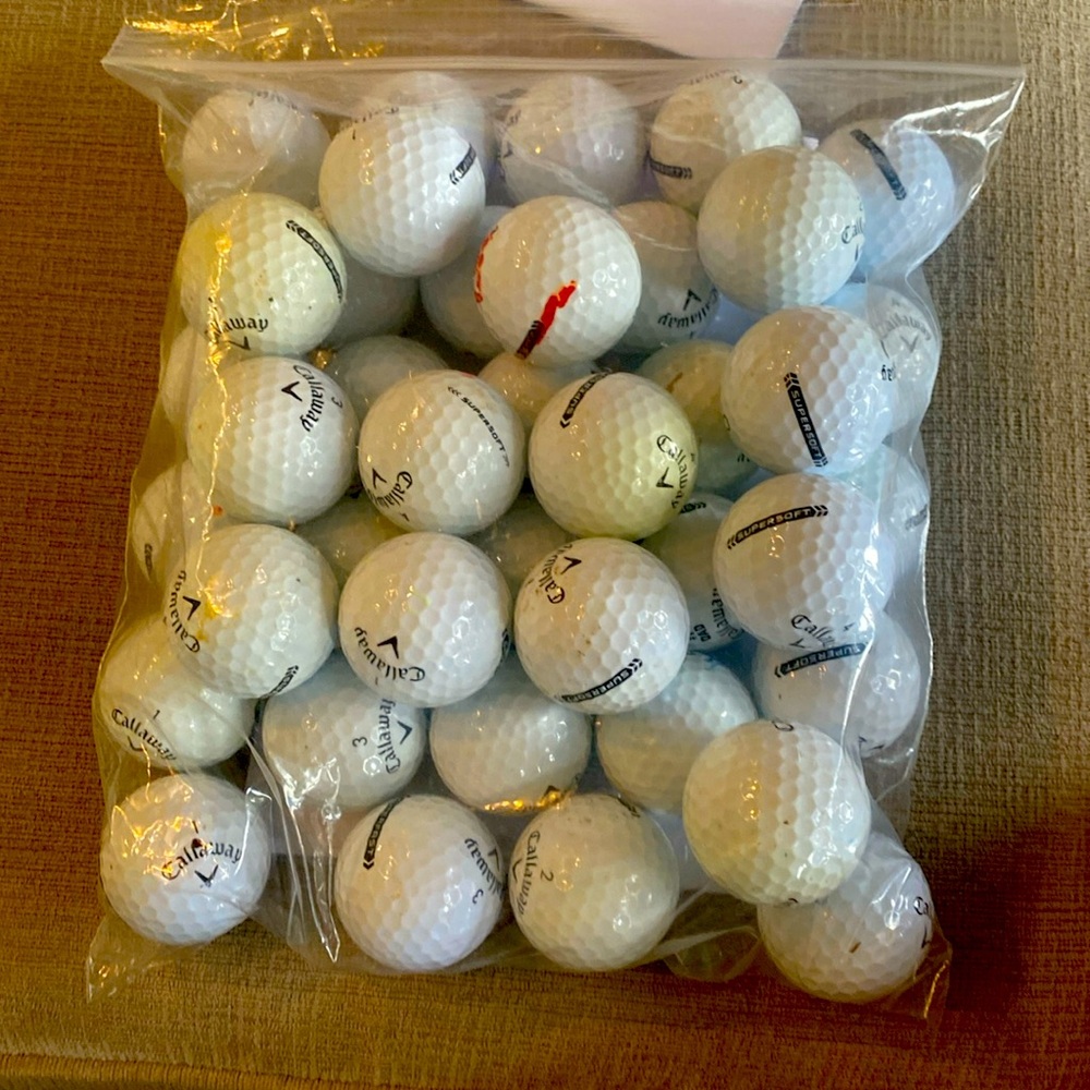 Callaway White Supersoft Golf Balls